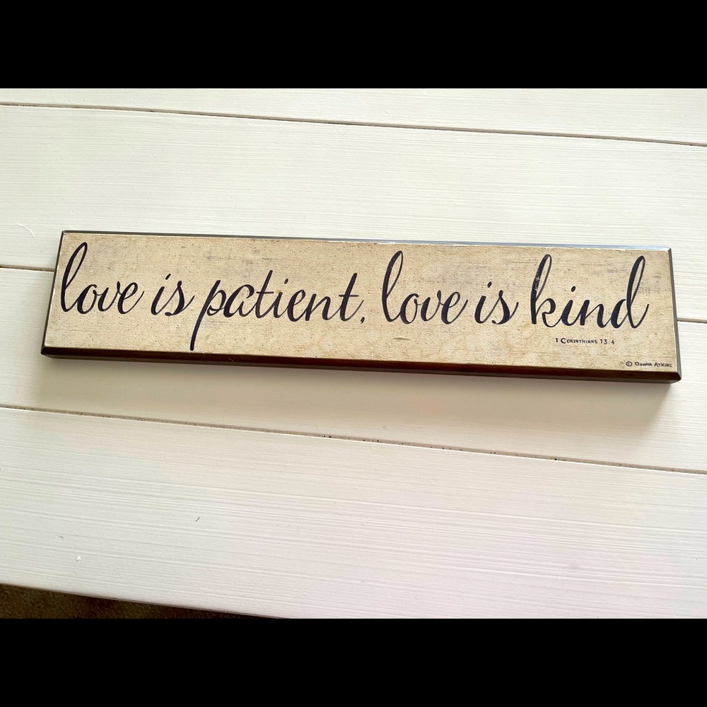 Simple yet cute Decor sign